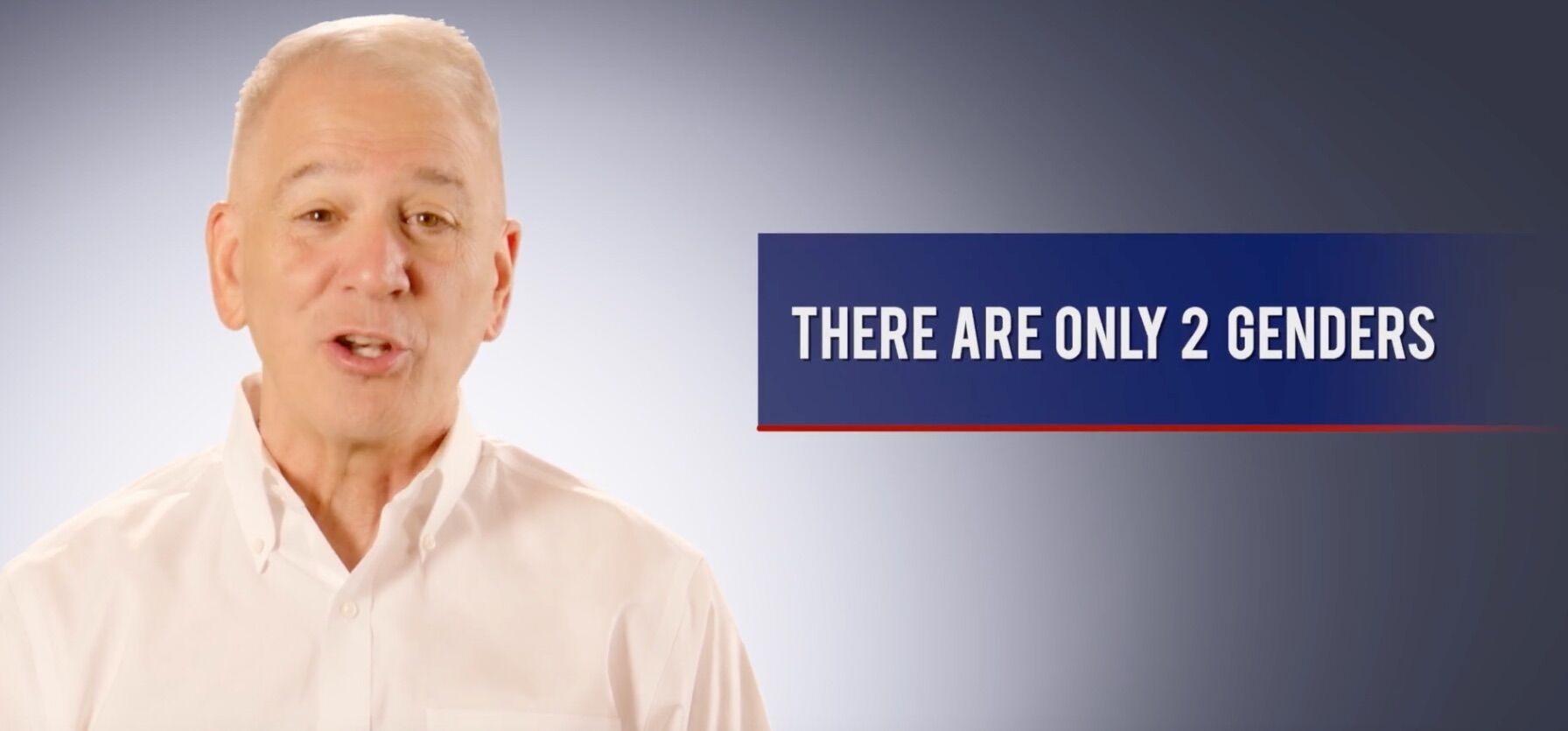 Ralph Abraham falsely claimed there are only two genders.