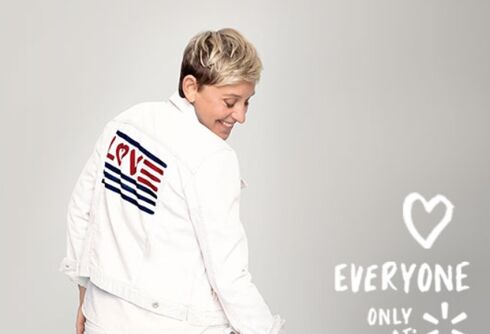Ellen is getting sued by a street artist for copyright infringement. He has a good case.