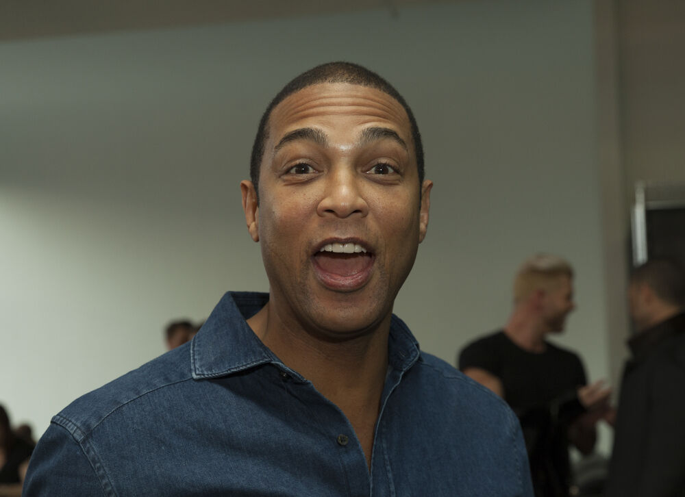 February 1, 2017: Don Lemon attends the blue jacket fashon show in support for prostate cancer awarness during New York Fashion week at Pier 59