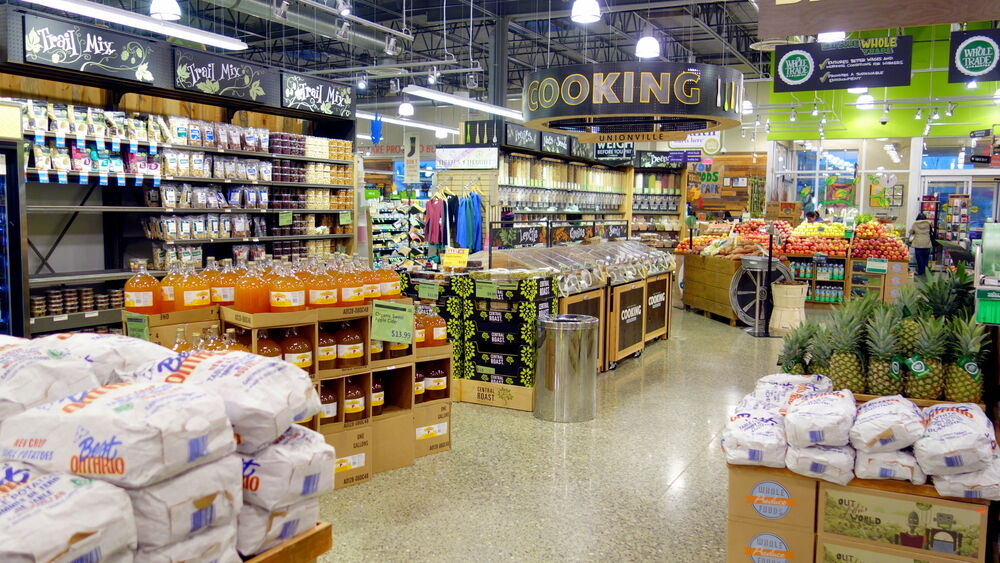 A Whole Foods supermarket on November 9, 2013 in Toronto.