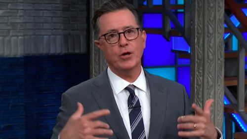 Stephen Colbert, gay recycling
