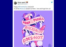 Bisexual people lit up Twitter for the 20th Bi Visibility Day