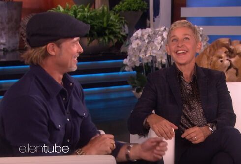 Ellen says she dated one of Brad Pitt’s ex-girlfriends