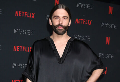 Jonathan Van Ness tells LGBTQ+ people to shout their existence in powerful speech