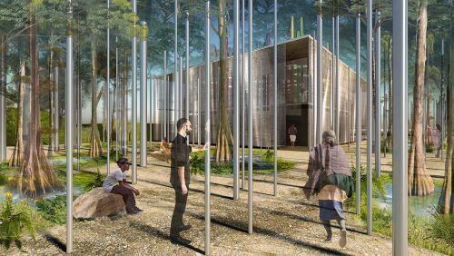 A concept for a memorial of the Pulse nightclub mass shooting by Diller, Scofidio + Renfro and Rene Gonzalez Architects
