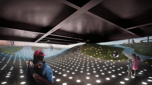 A concept for a memorial of the Pulse nightclub mass shooting by MVRDV