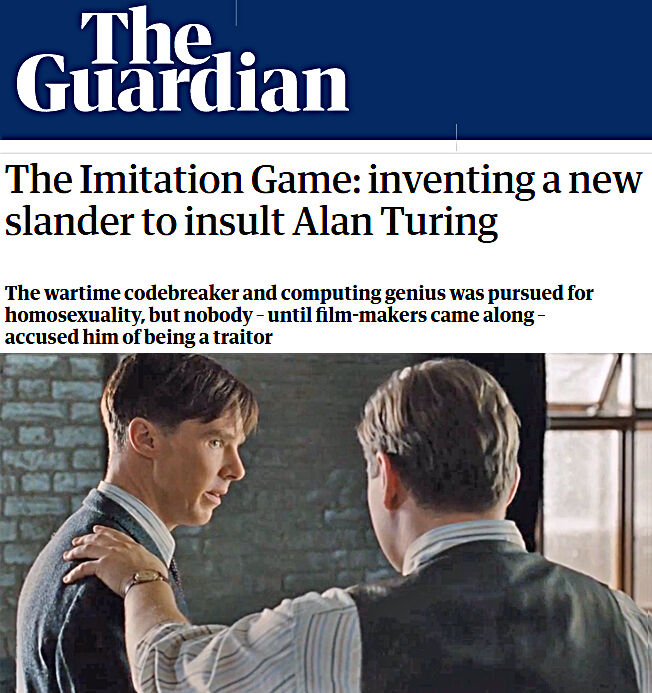 The ‘Imitation’ Alan Turing vs. the real Alan Turing: Victim vs. hero ...