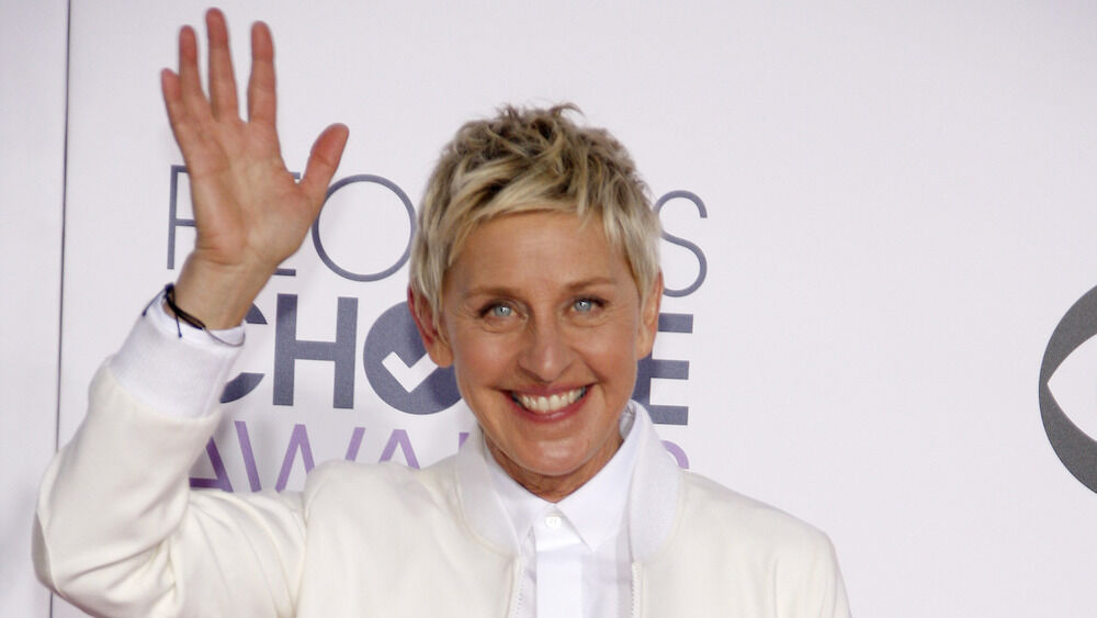 Ellen DeGeneres at the 41st Annual People's Choice Awards held at the Nokia L.A. Live Theatre in Los Angeles on January 7, 2015.