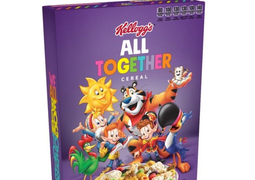 The box of All Together Cereal