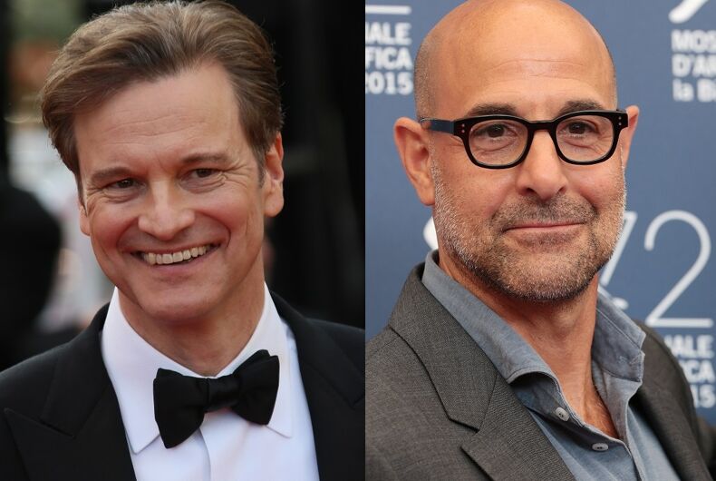 Colin Firth & Stanley Tucci star as a committed gay couple in an ...