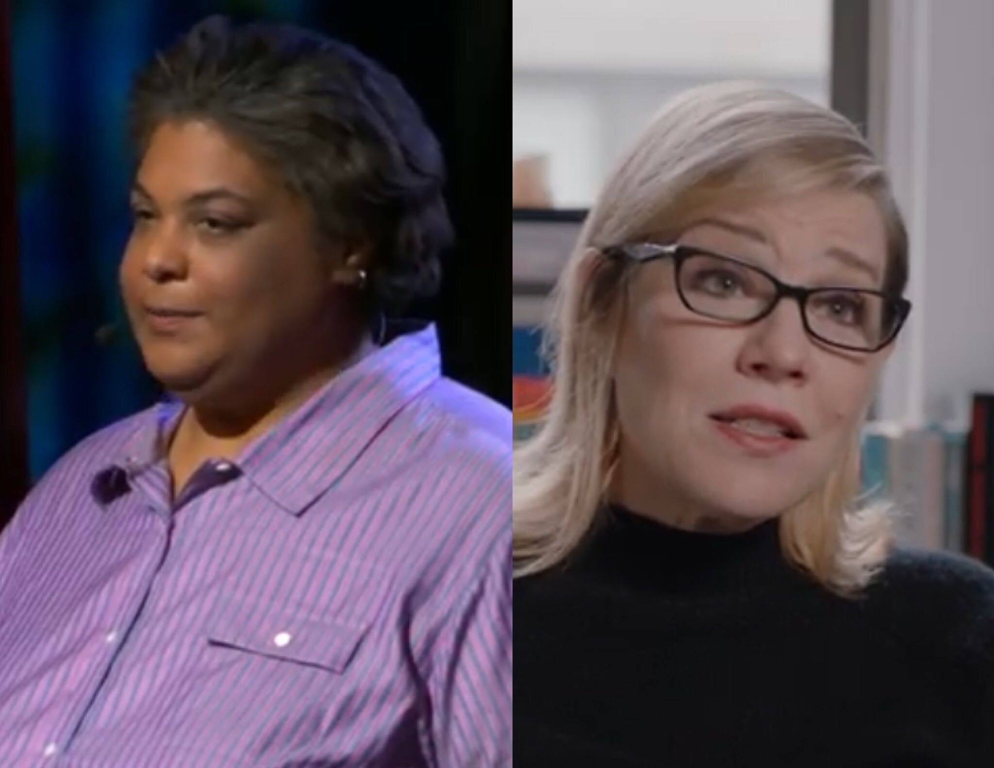 Author Roxane Gay and designer Debbie Millman