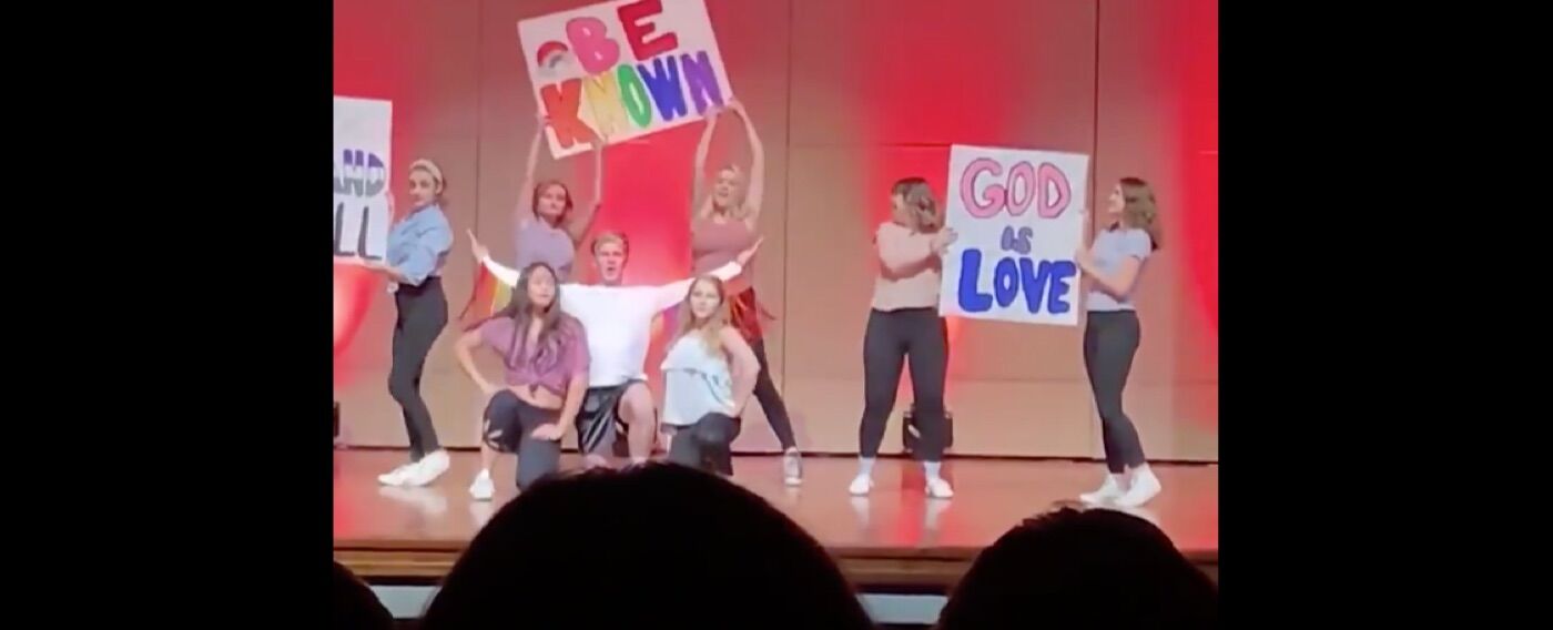 This Christian university student’s coming out is one for the history books