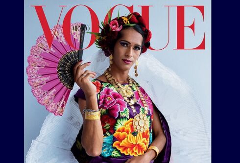 Third-gender model graces a history-making cover of Vogue