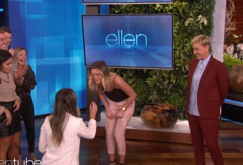 This lesbian proposal on Ellen’s show will make your day