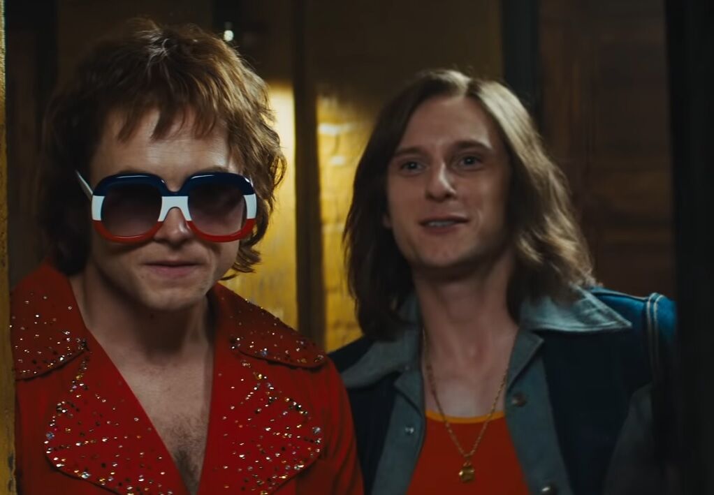 Scene from the trailer for 'Rocketman'