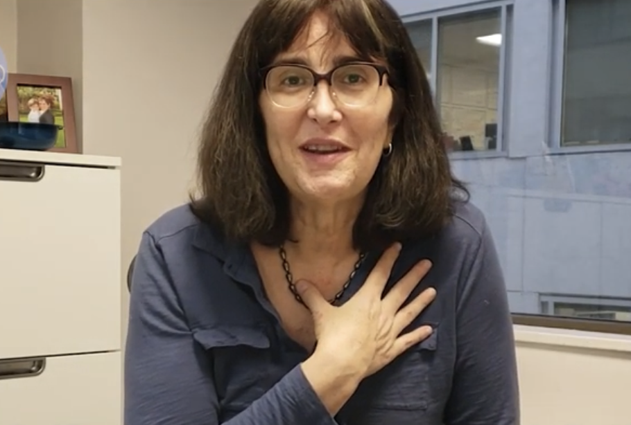 Mara Keisling, speaking in a video for Trans Awareness week in 2018.