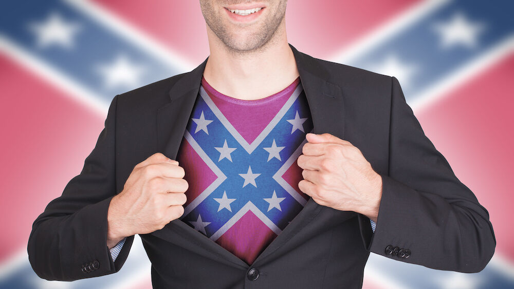 High school students fly the Confederate flag in school to taunt LGBTQ students