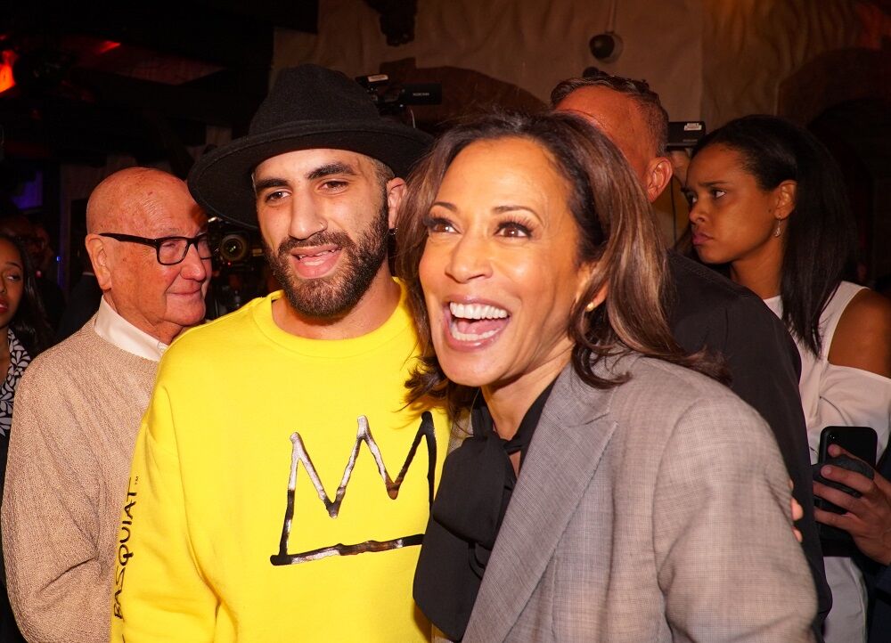Sen. Kamala Harris visited the world-famous bar, the Abbey in West Hollywood in October 2019.