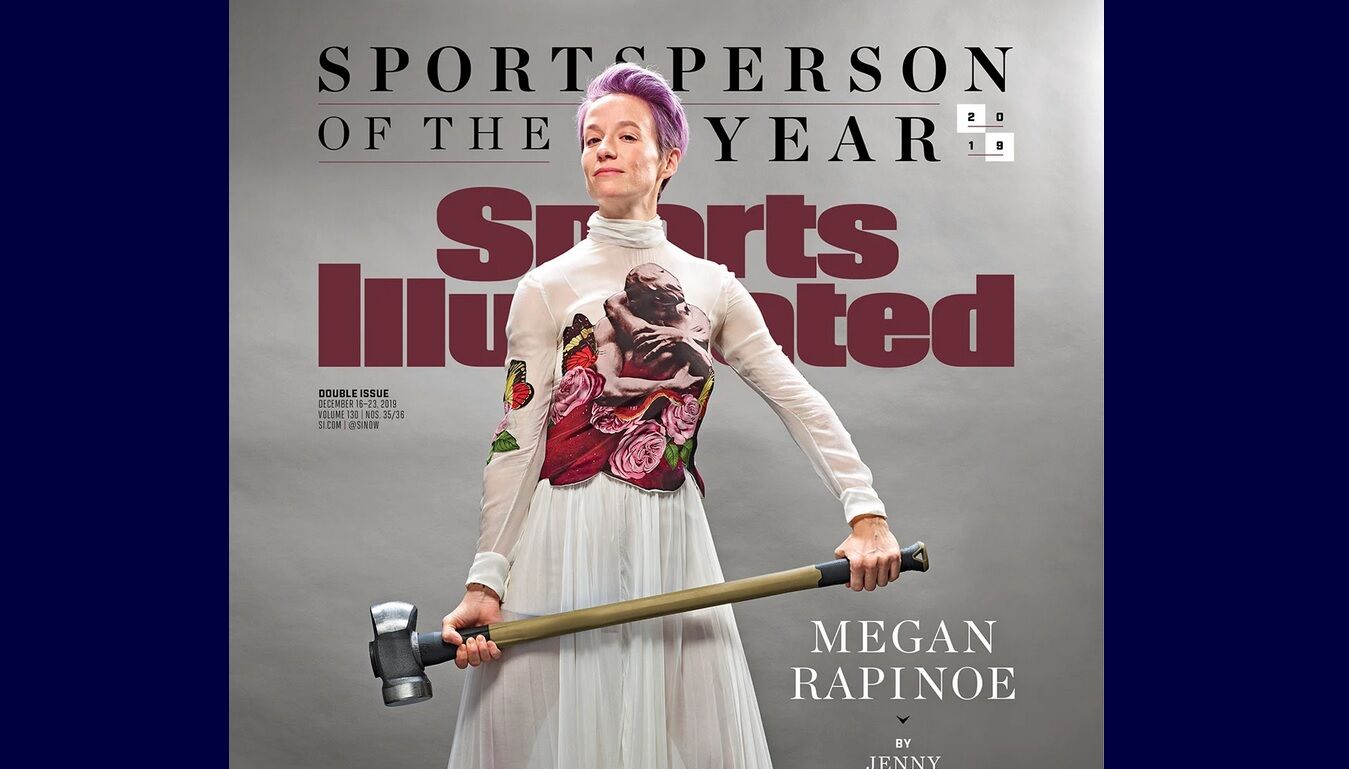 Megan Rapinoe on the cover of "Sports Illustrated"