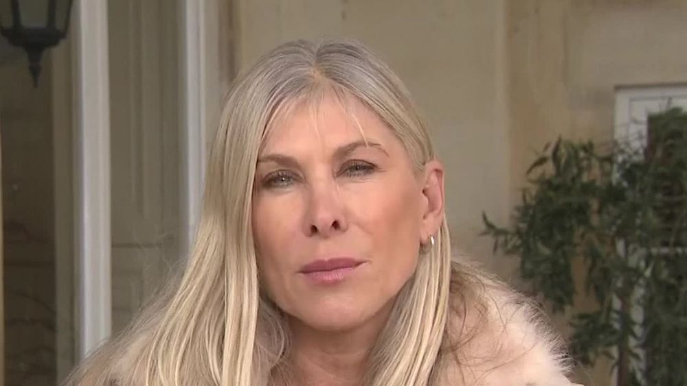 Sharron Davies, a former Olympic swimmer who opposes drag and transgender athletes.
