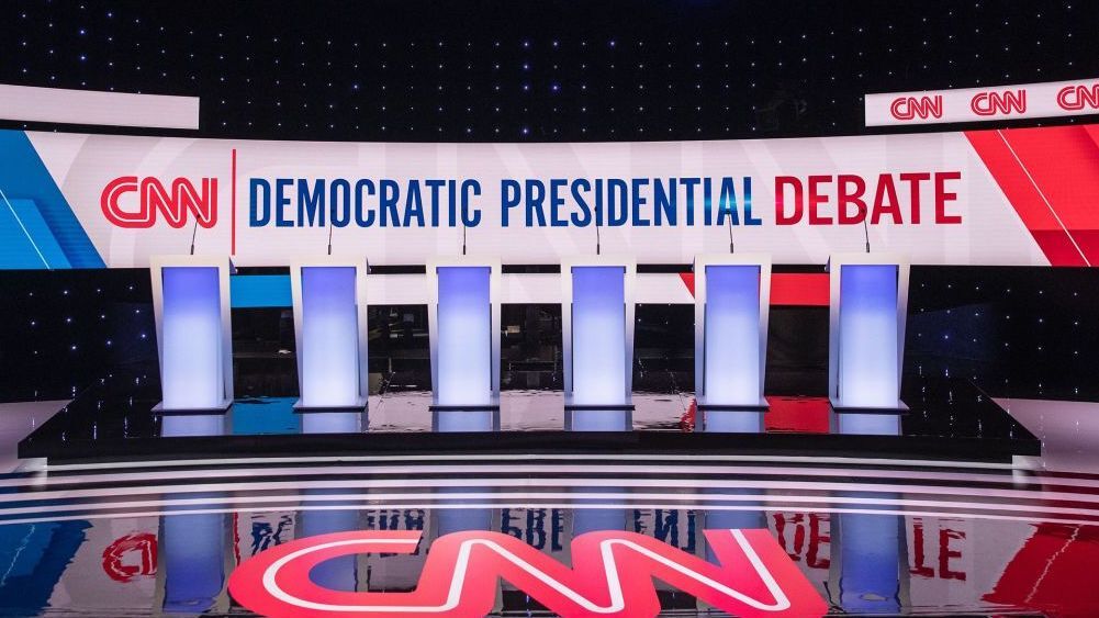 The Democratic debate was really about who can beat Trump