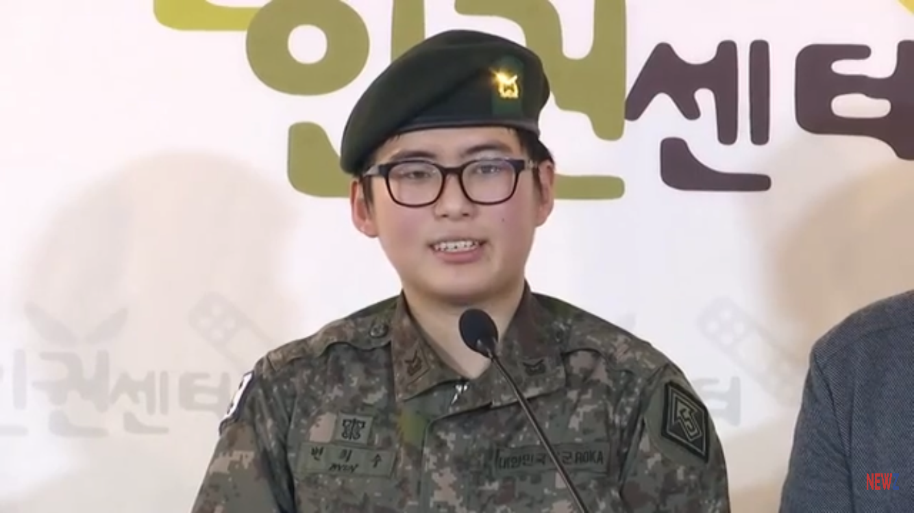 Sergeant Byun Hee-Soo at a Press conference