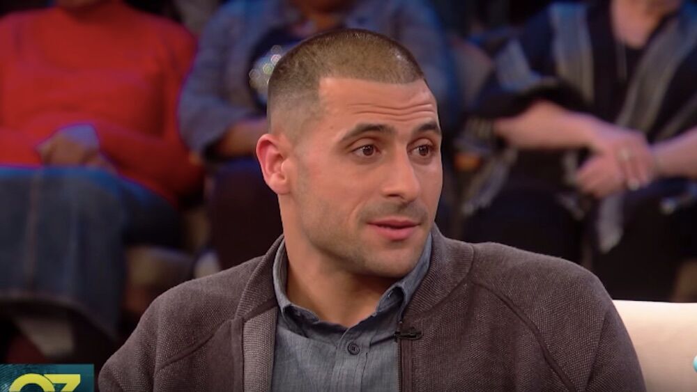 Jonathan Hernandez, brother of convicted murderer and former NFL player Aaron Hernandez, discussing his brother's homosexuality on the Dr. Oz talk show