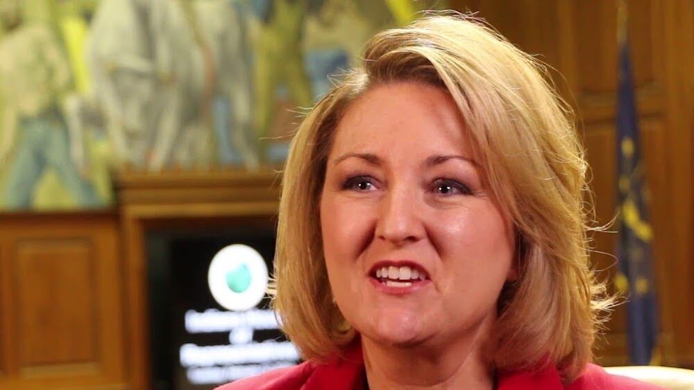 Indiana Republican Representative Christy Stutzman, author of a transphobic sports bill