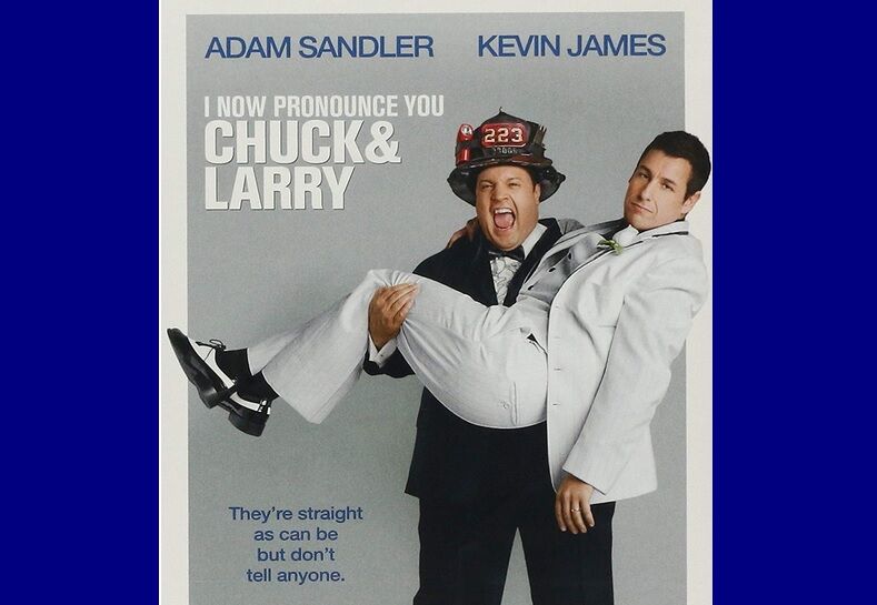 The DVD of "I Now Pronounce You Chuck and Larry."