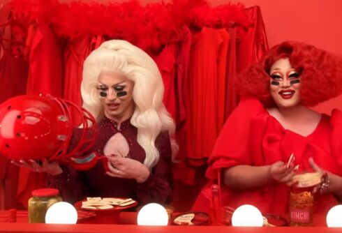 Drag queens will appear in a Super Bowl ad for the first time ever