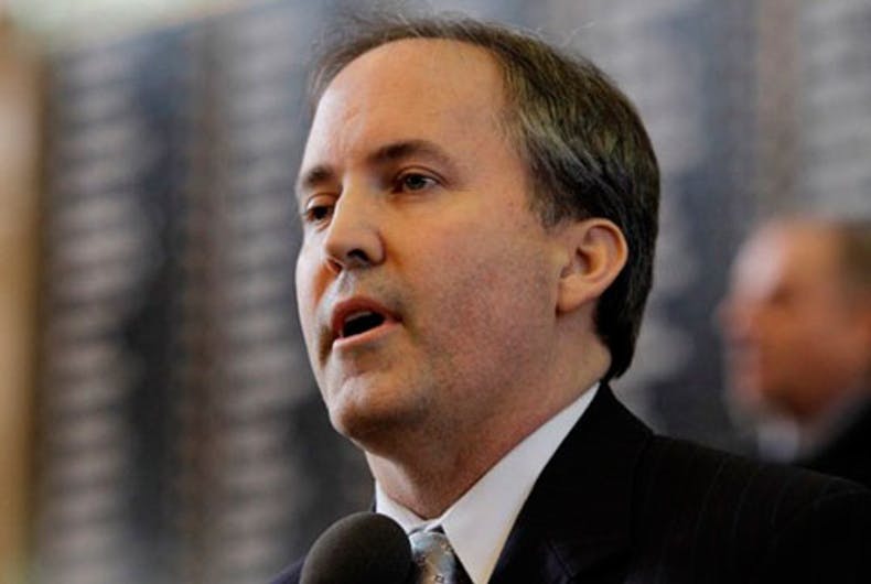 Texas Attorney General Ken Paxton (R)