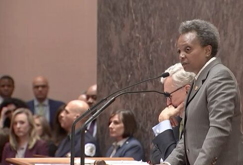 Chicago’s lesbian mayor Lori Lightfoot rebukes city council for anti-gay remarks