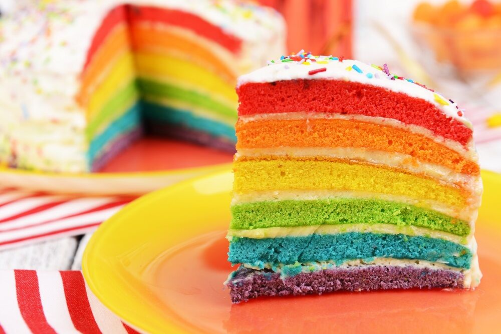 Rainbow cake