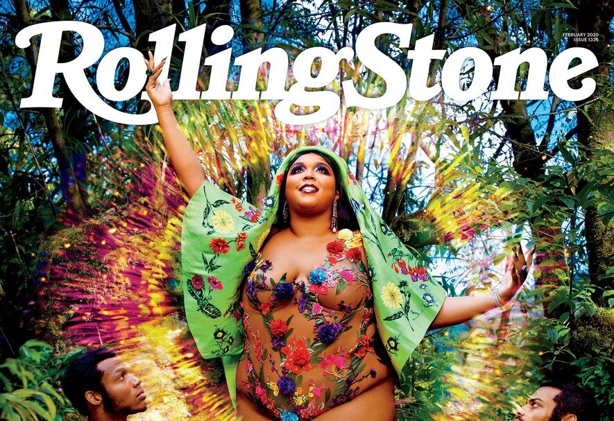 Lizzo on the cover of Rolling Stone