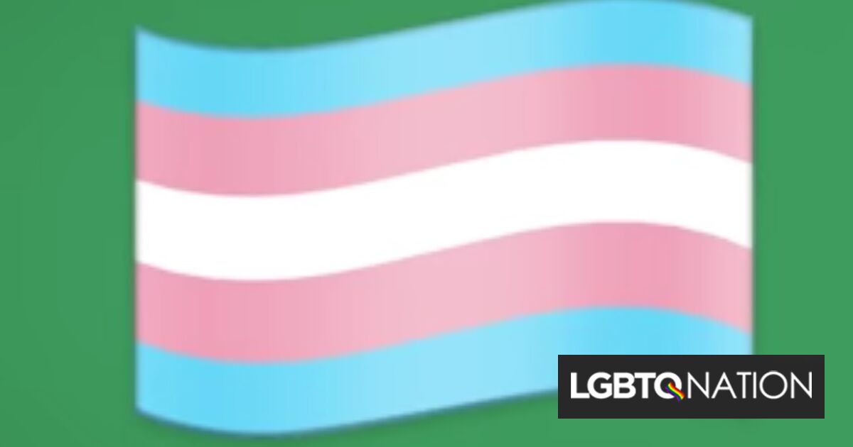 The Transgender Flag Emoji Has Finally Arrived Lgbtq Nation The Transgender Flag Emoji Has Finally Arrived Lgbtq Nation