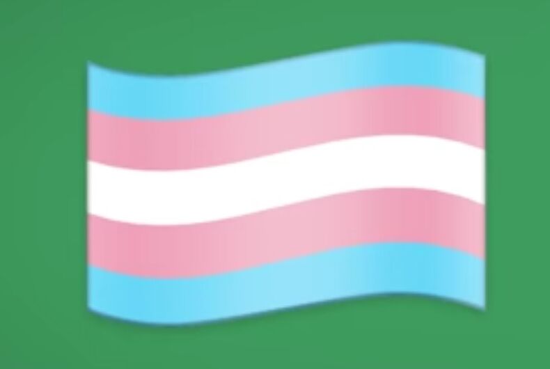 The Transgender Flag Emoji Has Finally Arrived Lgbtq Nation The Transgender Flag Emoji Has Finally Arrived Lgbtq Nation