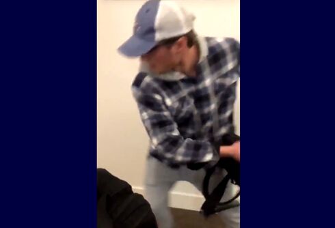 Student arrested after racist & homophobic rant was caught on video