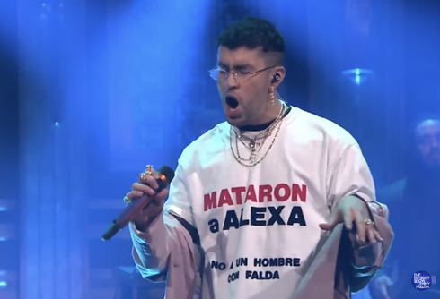 Jimmy Fallon’s musical guest on “The Tonight Show” wore a shirt honoring a murdered trans woman