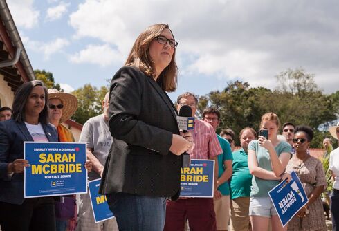 Sarah McBride is set to be the first transgender state senator in the U.S. after primary win