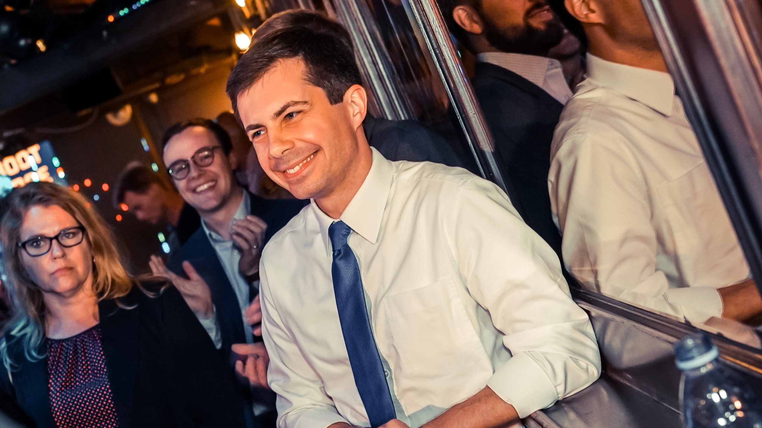 Mayor Pete Buttigieg At The Abbey in West Hollywood May 2019