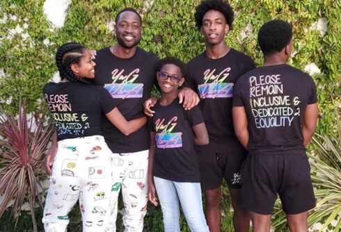Dwyane & Zaya Wade start a nonprofit to make “safe spaces” for queer youth of color