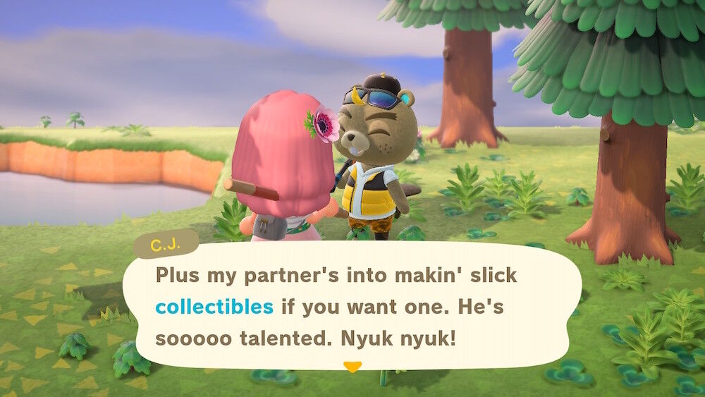 Nintendo's "Animal Crossing: New Horizons" features a gay character, C.J. who mentions his male partner, Flick