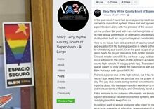 Politician claims school’s rainbow flag sticker is a sign of the “collapse of humanity”