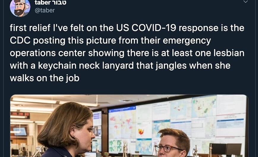 This photo of a lesbian tweeted by the CDC is giving people hope for
