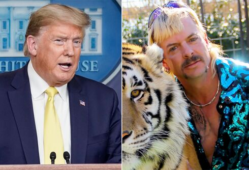 Tiger King Joe Exotic is a “really big” Trump supporter because of course he is