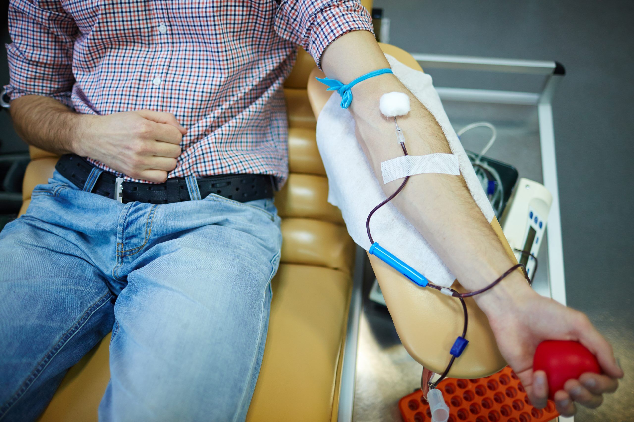 can gay men donate blood for pulse