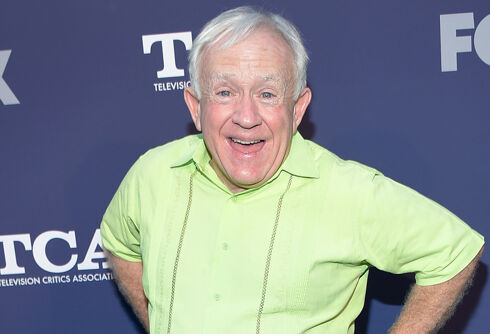 Leslie Jordan does the “Git Up dance challenge” on a street in the Hamptons