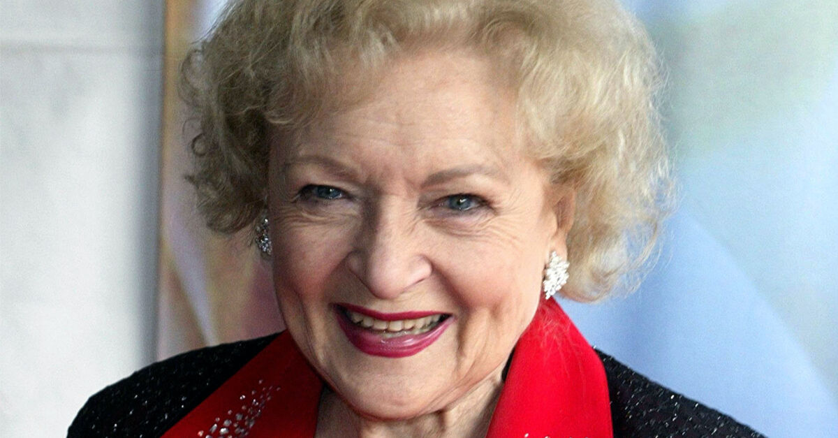 Actor and gay icon Betty White