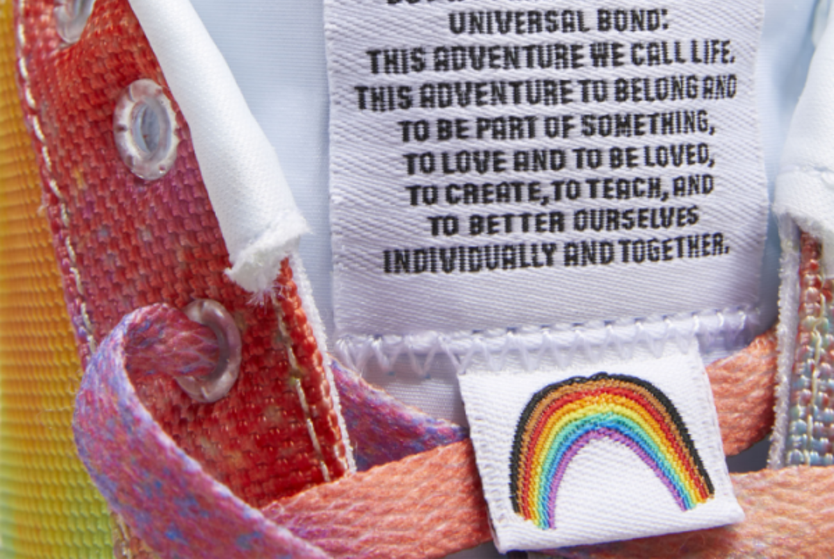 Reebok rainbow sneakers sales