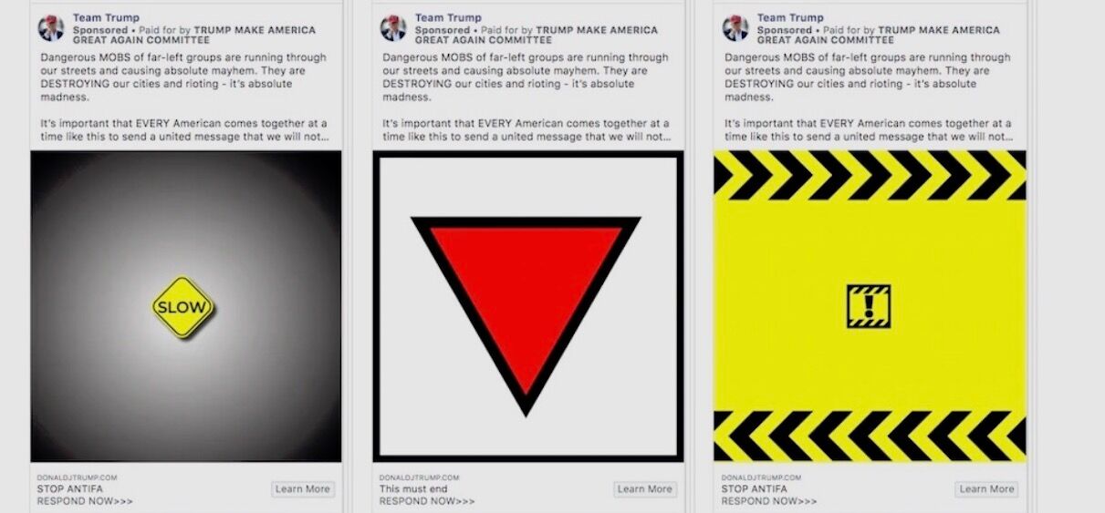 Facebook removed Pence & Trump’s ads that used a Nazi triangle to promote “organized hate”